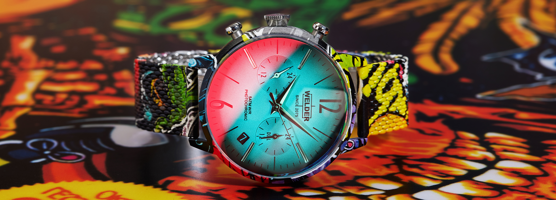 Our Colors Combined with the Colors of the Streets: Welder Graffiti Collection